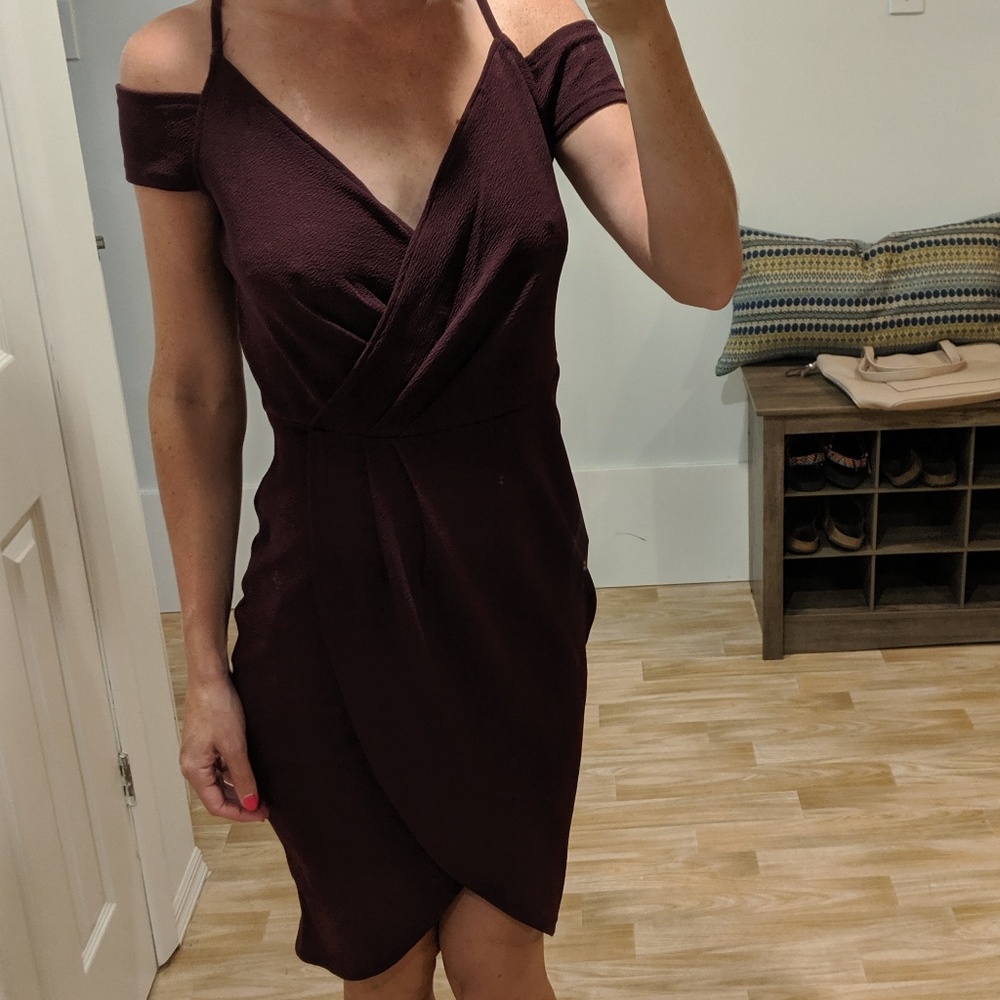 Cold-Shoulder Dress